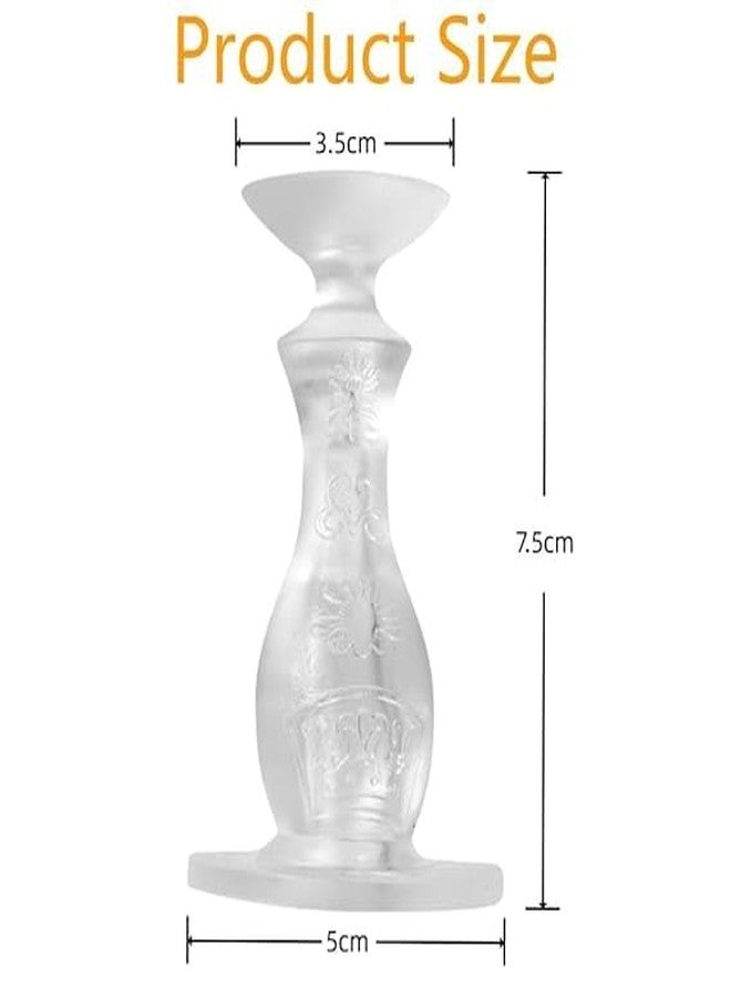 SHOPECOM Silicone Door Stop Holder for Home Transparent Silicone Self-Adhesive Door Stopper Gate Stopper for All Home Office Keep Door Open Adhesive Door Stopper Rubber Waterproof Stop Holder(3pcs) - Image 5